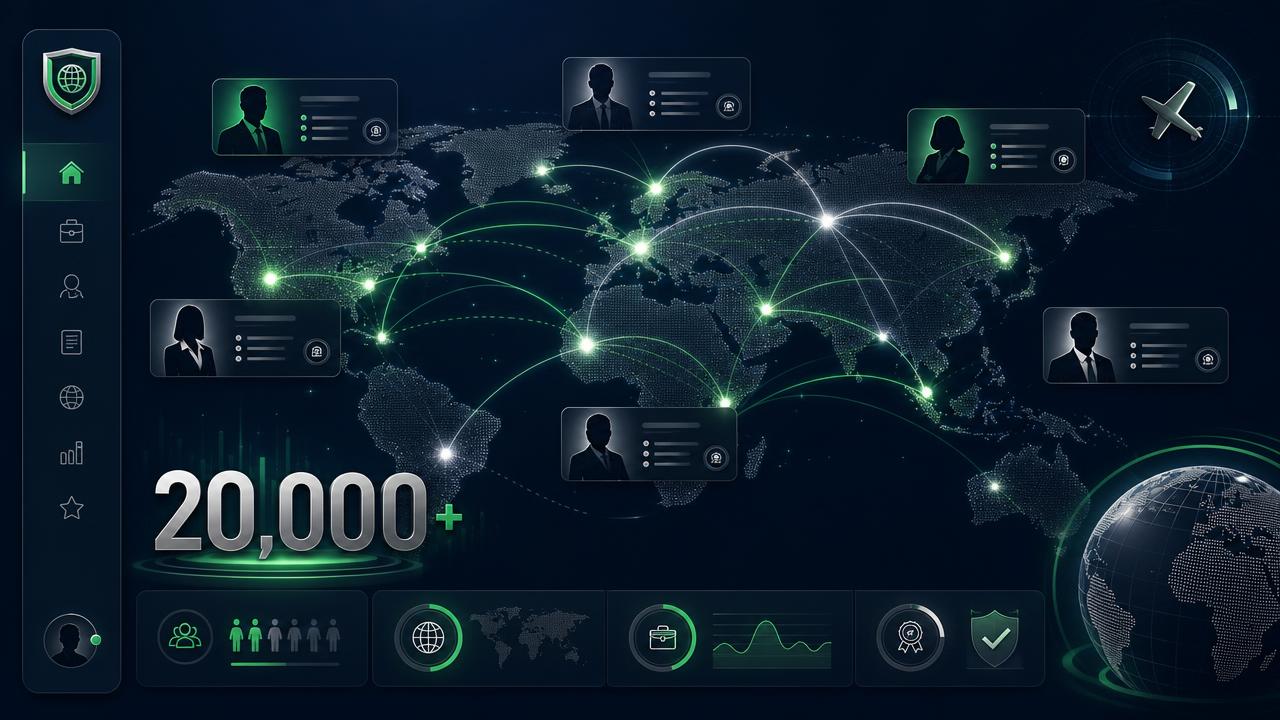 Live global visa sponsorship board showing 20,000+ sponsored and remote roles across 30+ countries